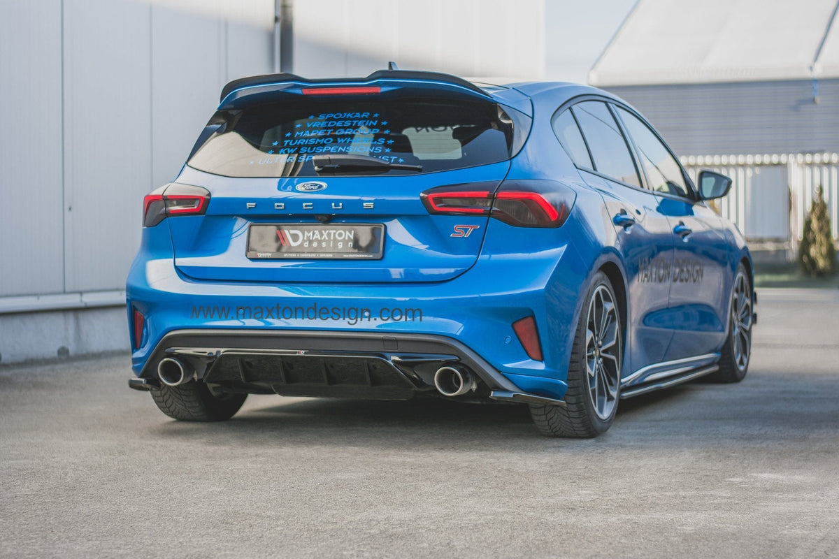Maxton Design - Diffusor V2 Heck Ansatz für Ford Focus Hatchback ST Mk4 - Aerowerk.