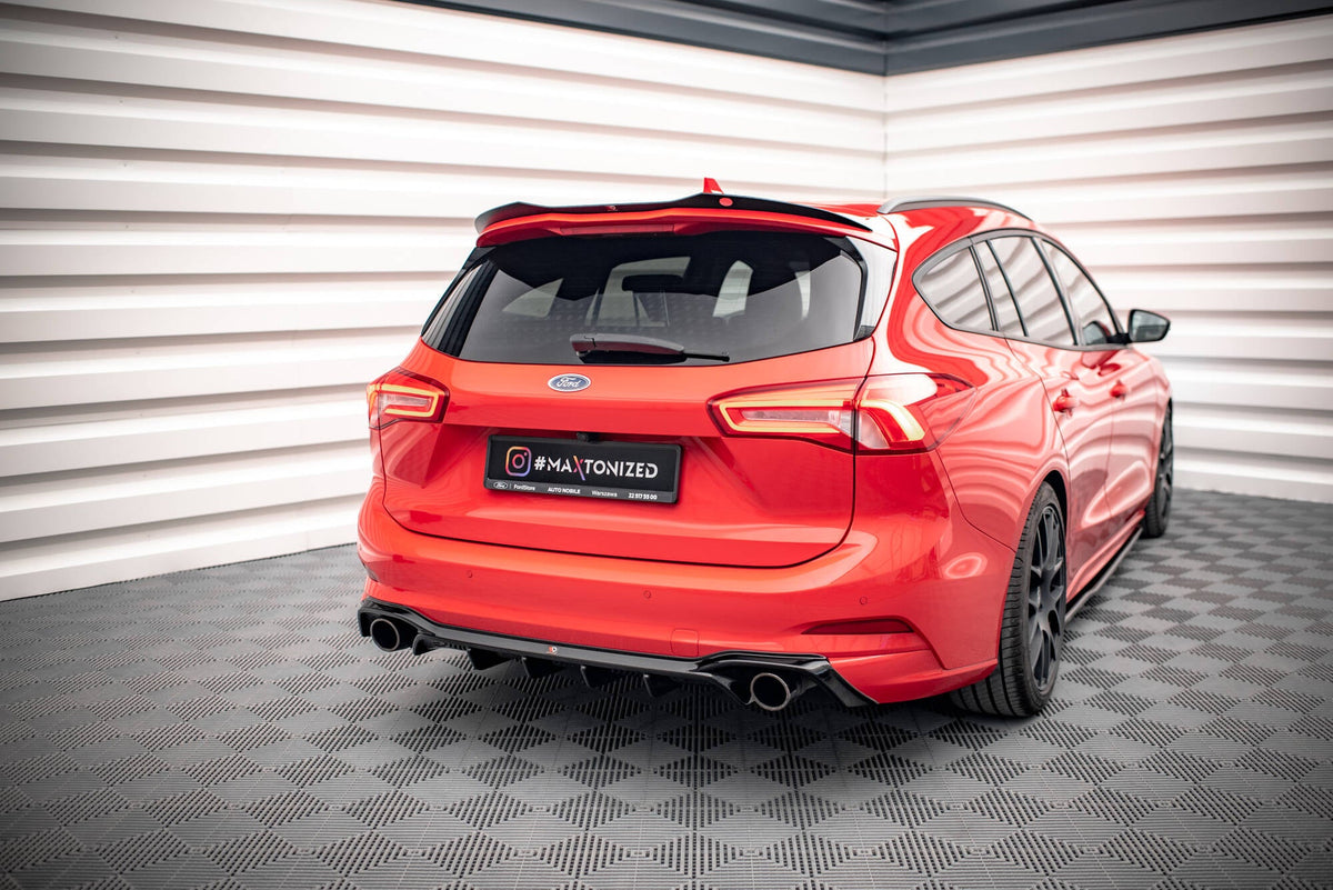 Maxton Design - Diffusor V2 Heck Ansatz für Ford Focus Kombi ST Mk4 - Aerowerk.