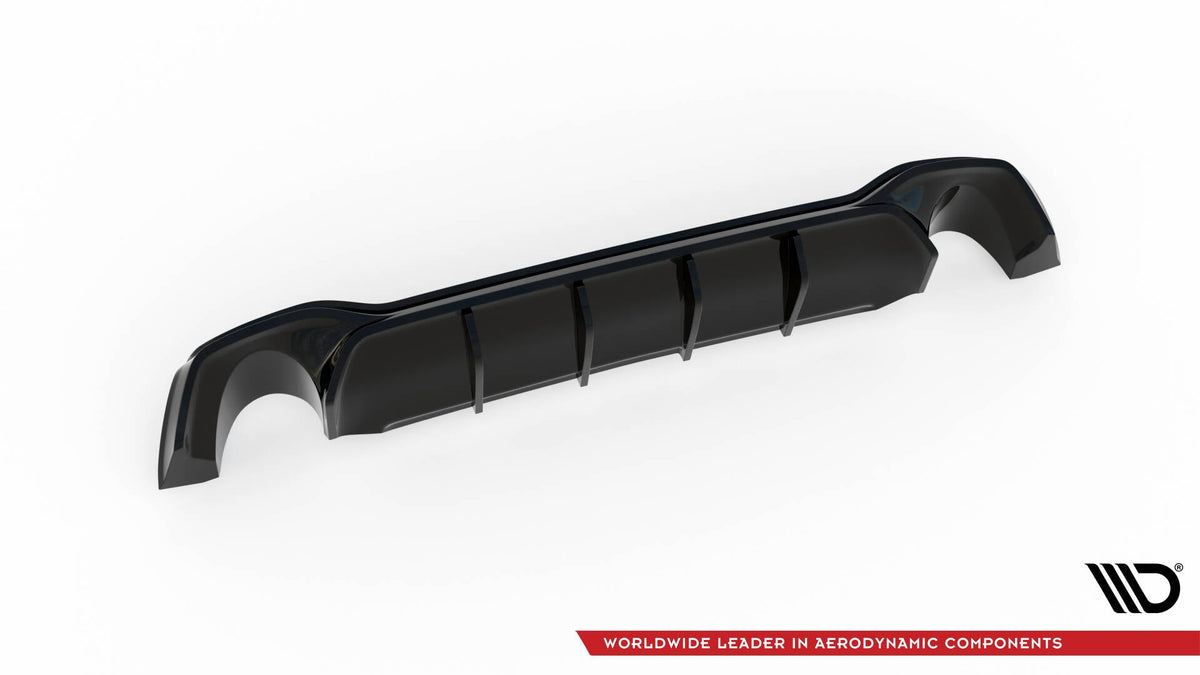 Maxton Design - Diffusor V2 Heck Ansatz für Ford Focus Kombi ST Mk4 - Aerowerk.