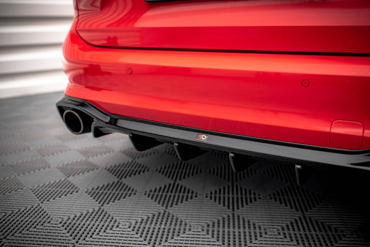 Maxton Design - Diffusor V2 Heck Ansatz für Ford Focus Kombi ST Mk4 - Aerowerk.