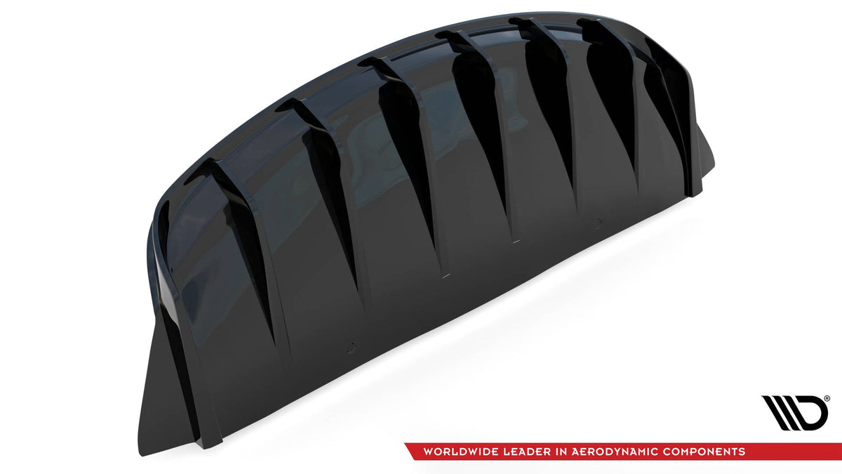 Maxton Design - Diffusor V2 Heck Ansatz für Tesla Model 3 - Aerowerk.