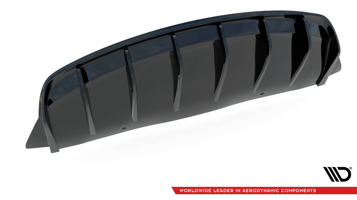 Maxton Design - Diffusor V2 Heck Ansatz für Tesla Model 3 - Aerowerk.
