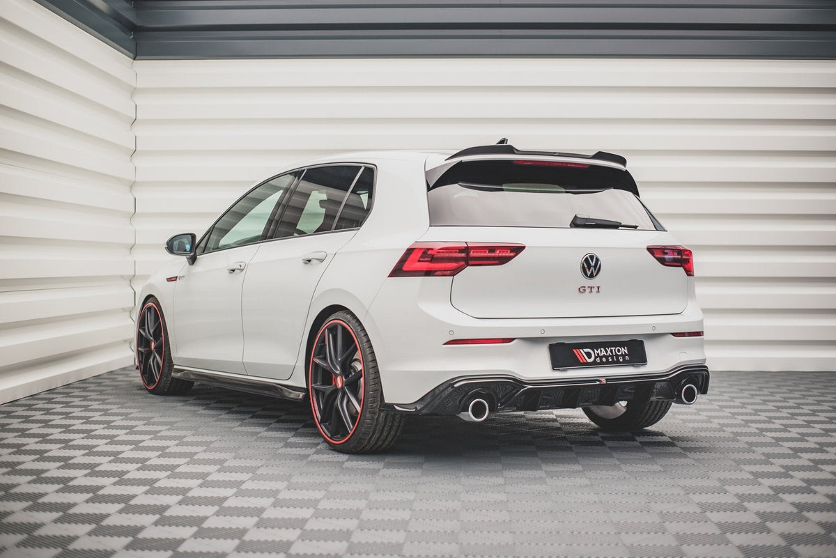 Maxton Design - Diffusor V2 Heck Ansatz für VW Golf GTI Mk8 - Aerowerk.