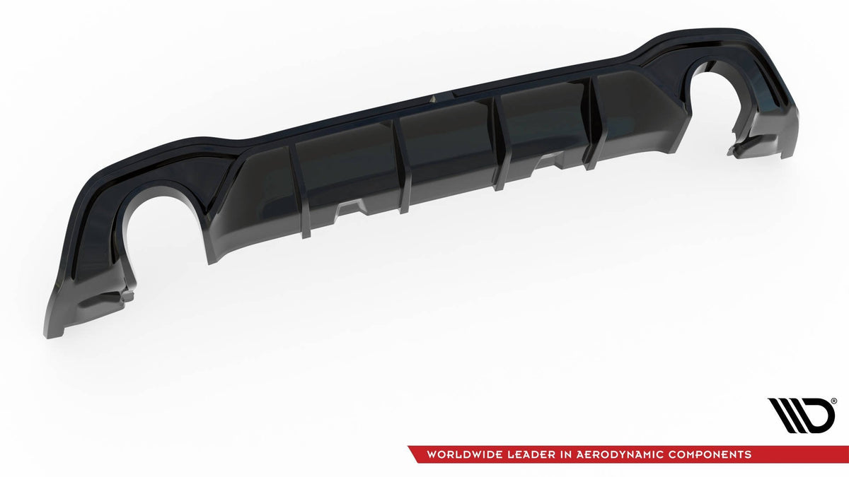 Maxton Design - Diffusor V2 Heck Ansatz für VW Golf GTI Mk8 - Aerowerk.