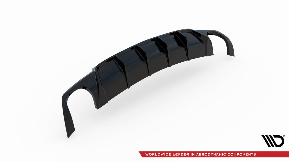 Maxton Design - Diffusor V2 Heck Ansatz für VW Scirocco R Mk3 - Aerowerk.