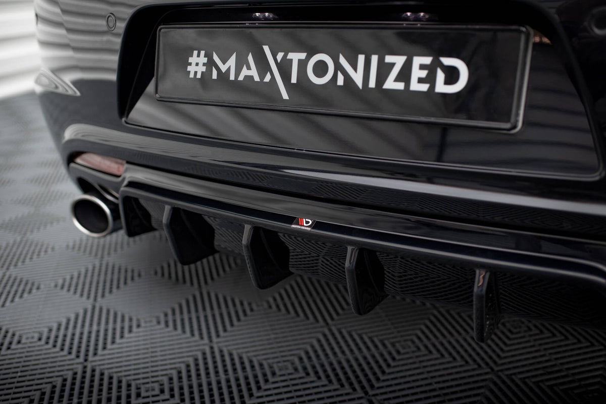 Maxton Design - Diffusor V2 Heck Ansatz für VW Scirocco R Mk3 - Aerowerk.