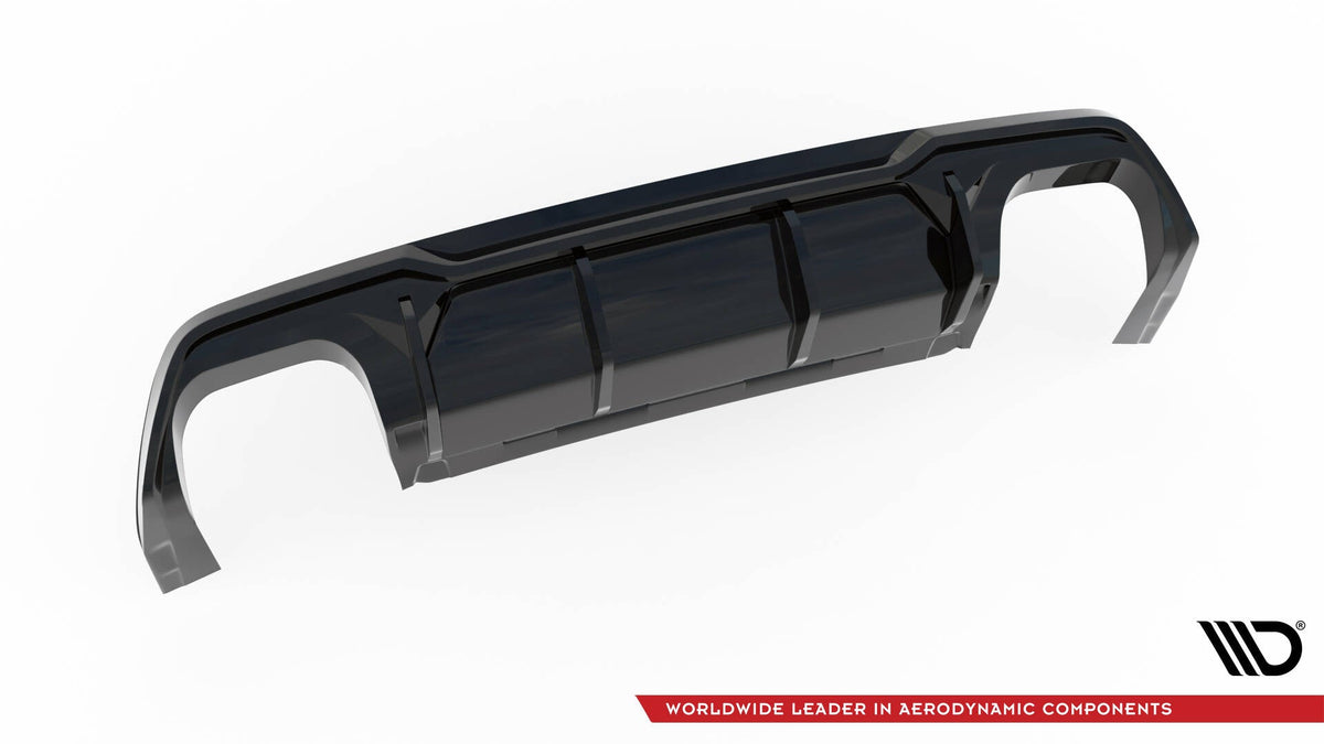 Maxton Design - Diffusor V3 Heck Ansatz für + Endrohre für Cupra Formentor VZ Mk1 / Mk1 Facelift - Aerowerk.
