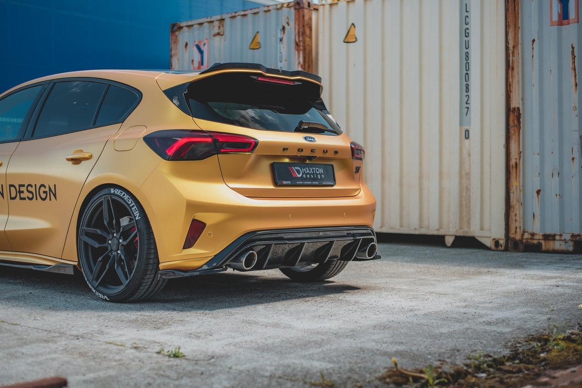 Maxton Design - Diffusor V3 Heck Ansatz für Ford Focus Hatchback ST Mk4 - Aerowerk.