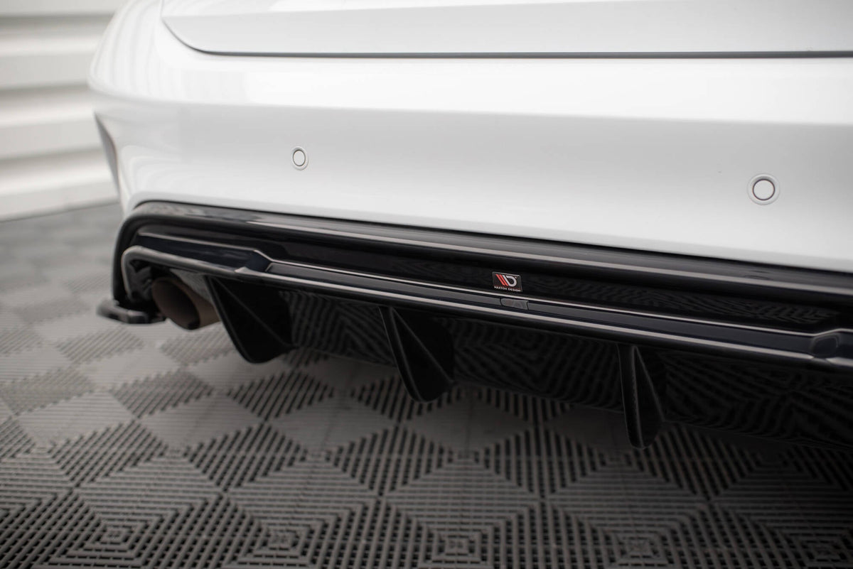 Maxton Design - Diffusor V3 Heck Ansatz für Ford Focus Hatchback ST Mk4 - Aerowerk.