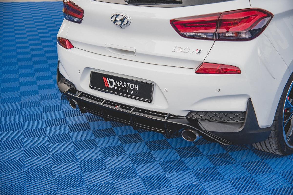 Maxton Design - Diffusor V3 Heck Ansatz für Hyundai I30 N Mk3 Hatchback - Aerowerk.