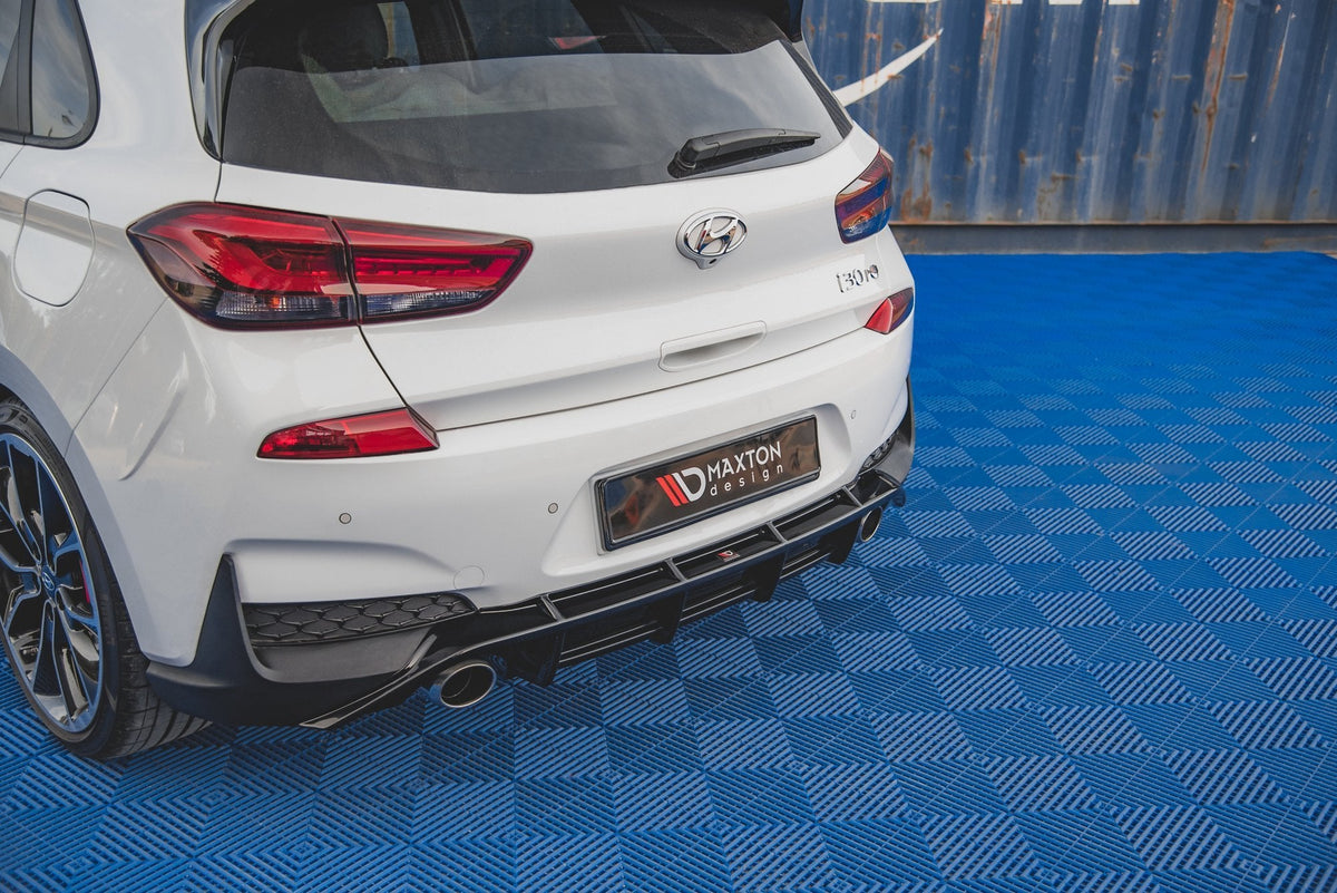 Maxton Design - Diffusor V3 Heck Ansatz für Hyundai I30 N Mk3 Hatchback - Aerowerk.