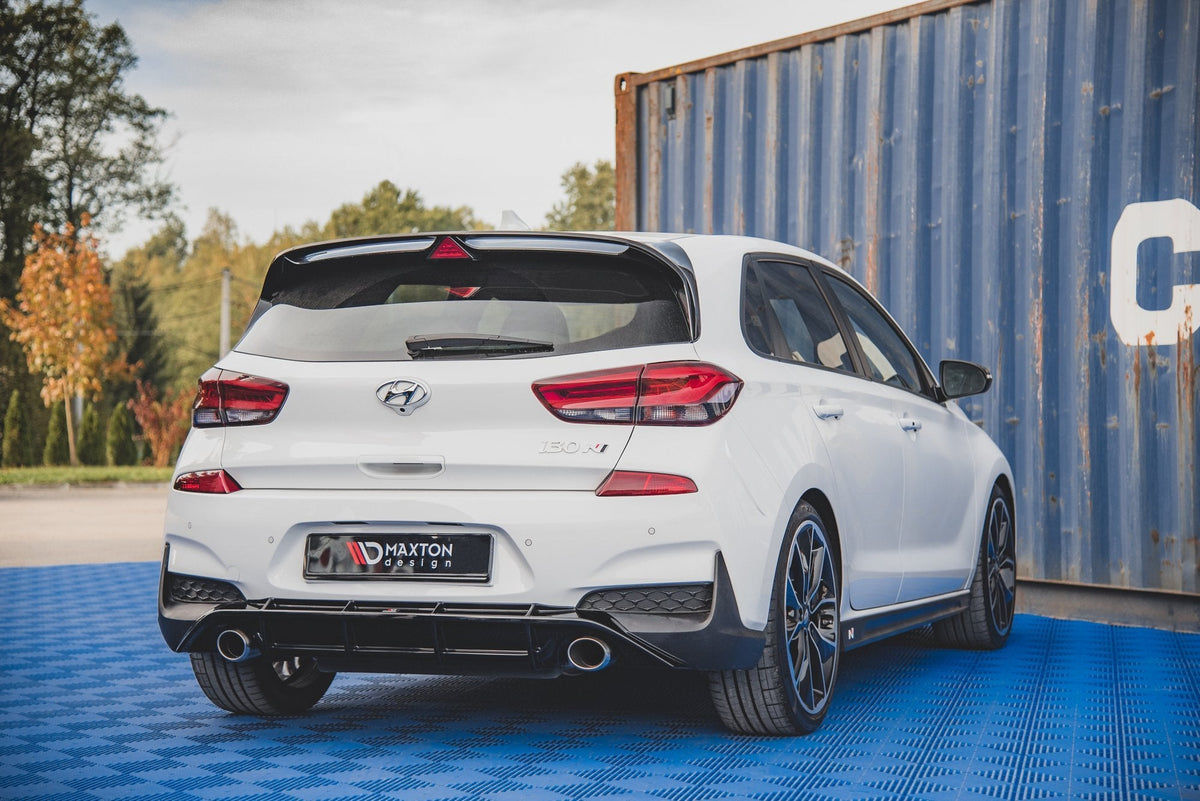 Maxton Design - Diffusor V3 Heck Ansatz für Hyundai I30 N Mk3 Hatchback - Aerowerk.