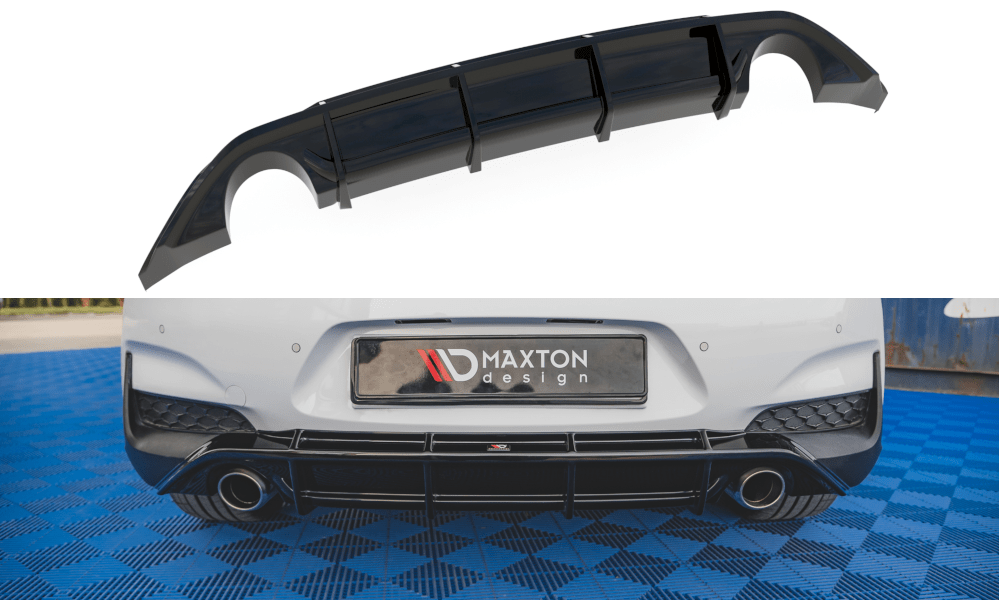 Maxton Design - Diffusor V3 Heck Ansatz für Hyundai I30 N Mk3 Hatchback - Aerowerk.