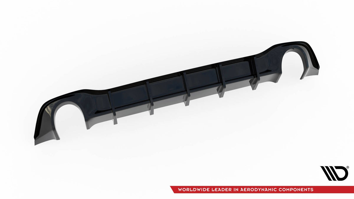 Maxton Design - Diffusor V3 Heck Ansatz für VW Golf GTI Mk8 - Aerowerk.