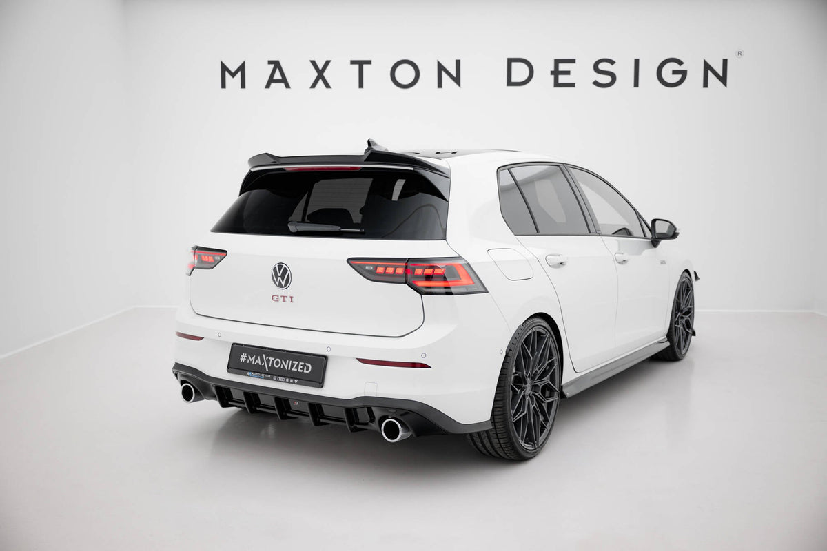 Maxton Design - Diffusor V3 Heck Ansatz für VW Golf GTI Mk8 - Aerowerk.