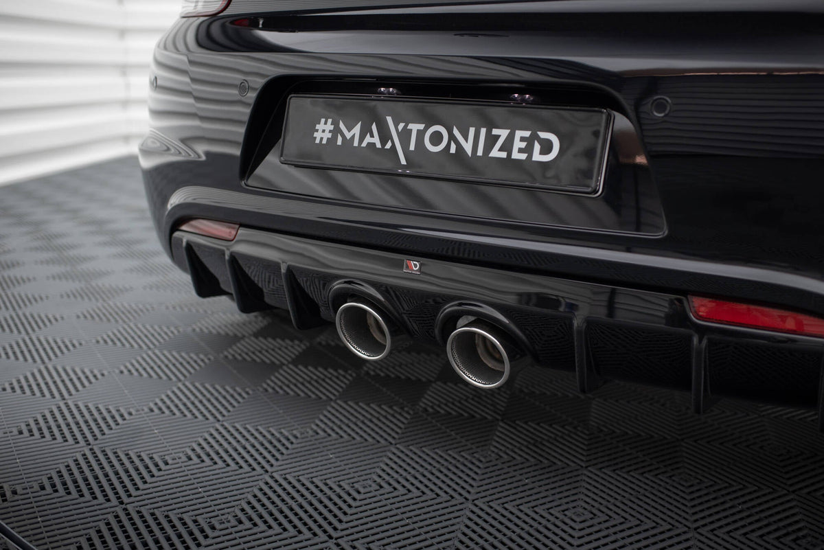 Maxton Design - Diffusor V3 Heck Ansatz für VW Scirocco R Mk3 - Aerowerk.