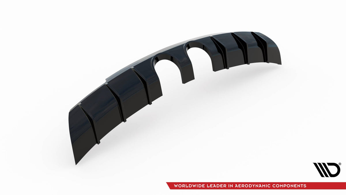 Maxton Design - Diffusor V3 Heck Ansatz für VW Scirocco R Mk3 - Aerowerk.