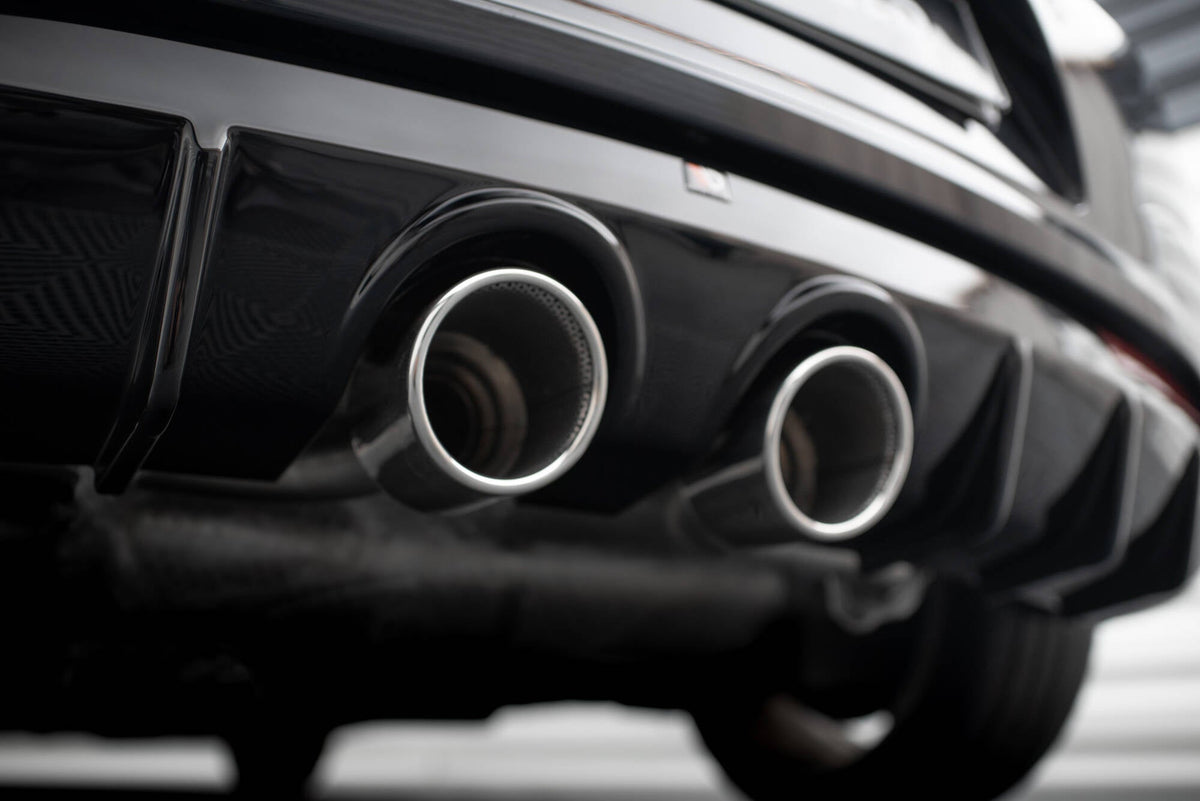 Maxton Design - Diffusor V3 Heck Ansatz für VW Scirocco R Mk3 - Aerowerk.