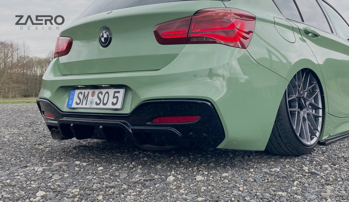 EVO-1 Diffusor für BMW 1er F20 | F21 – 116 | 118 | 120 | 125 (M-Paket LCI) - Aerowerk.
