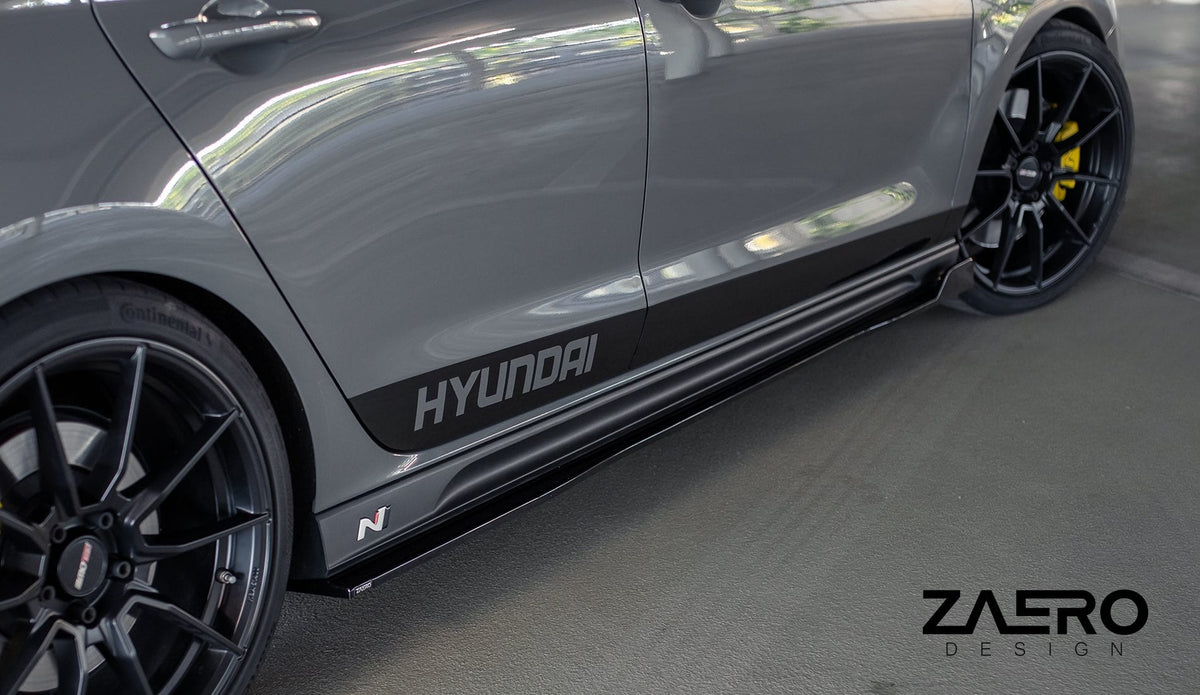 EVO-1 Seitenschweller Ansatz für Hyundai I30N V.1 - Aerowerk.