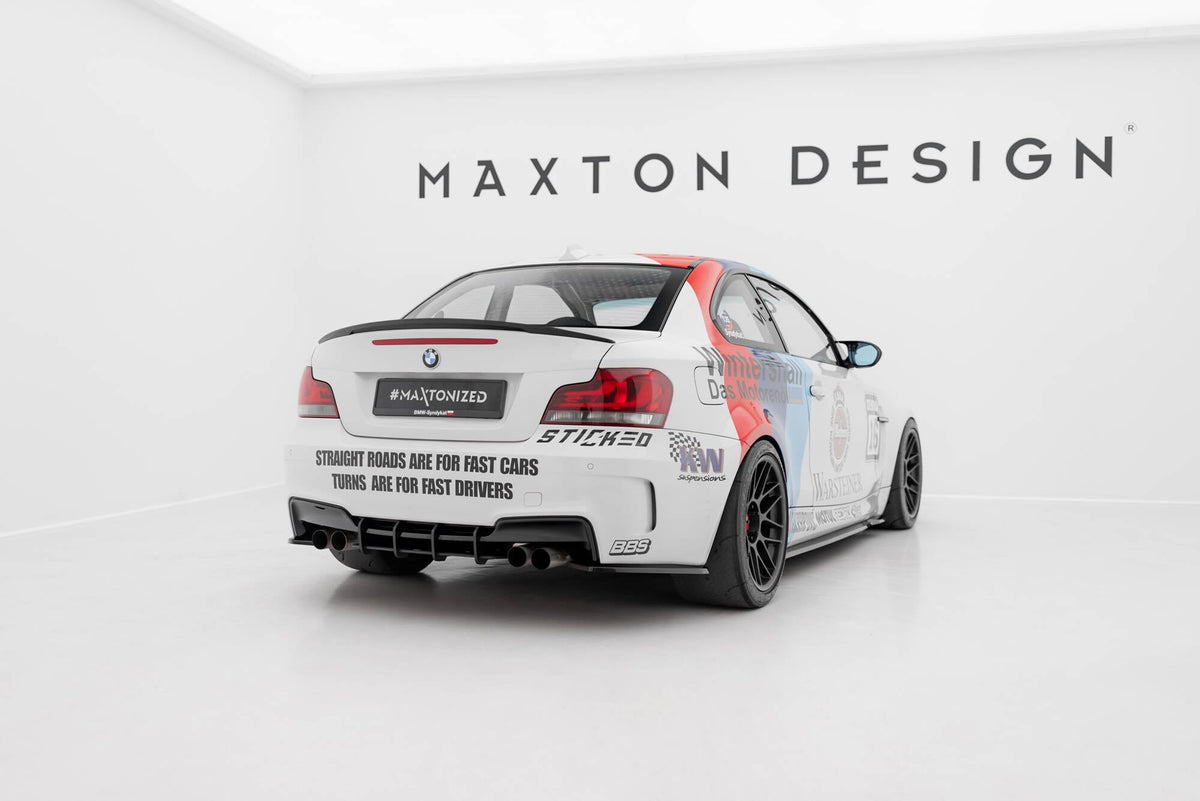 Maxton Design - Flaps Heckansatz Diffusor für BMW 1er M Coupe E82 - Aerowerk.