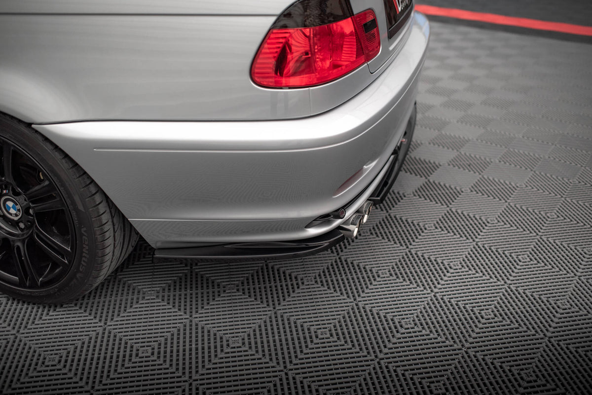 Maxton Design - Flaps Heckansatz / Diffusor für BMW 3er Coupe E46 - Aerowerk.