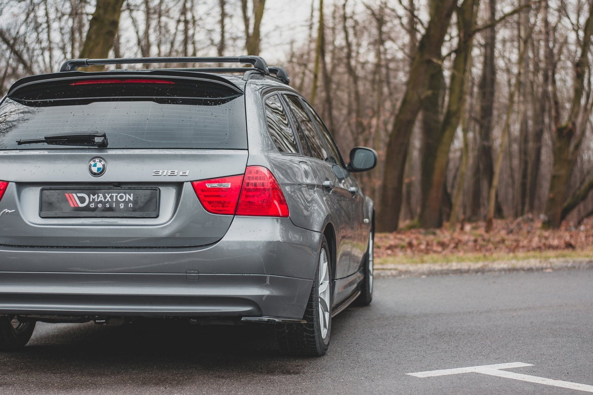 Maxton Design - Flaps Heckansatz Diffusor für BMW 3er E91 Facelift - Aerowerk.