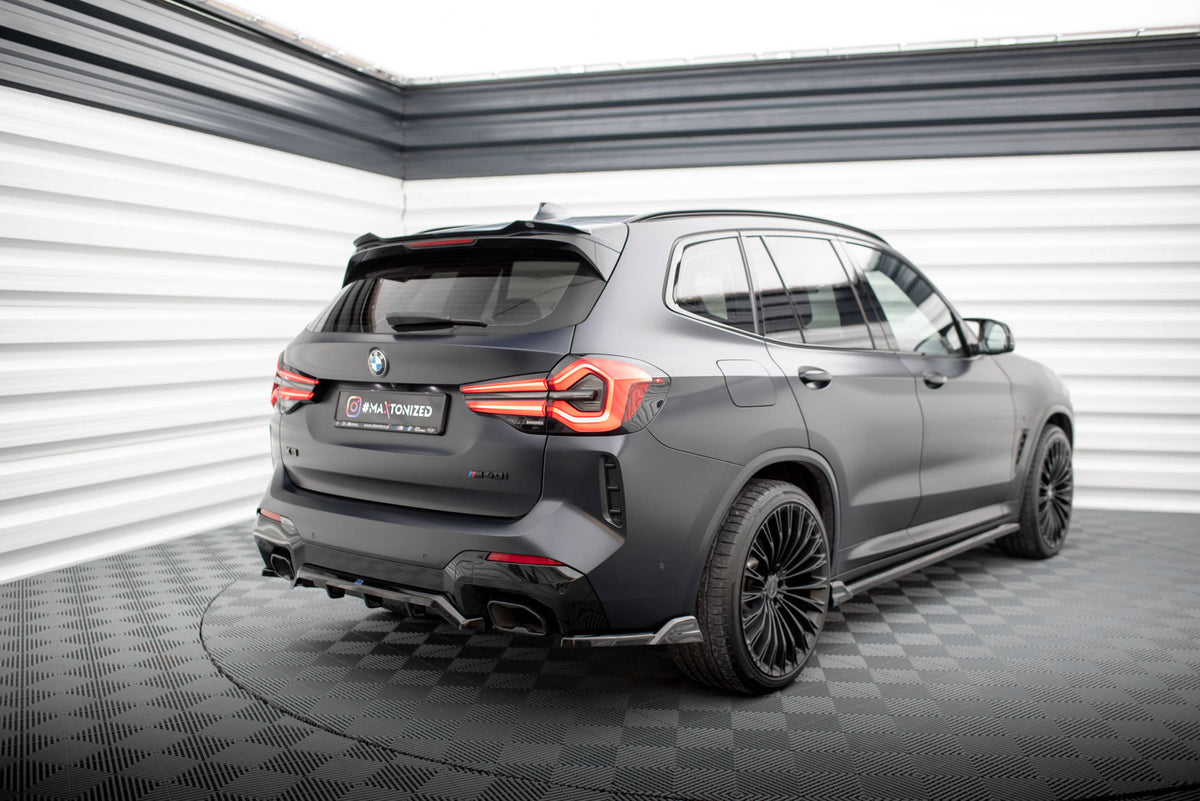 Maxton Design - Flaps Heckansatz Diffusor für BMW X3 M - Paket G01 Facelift - Aerowerk.