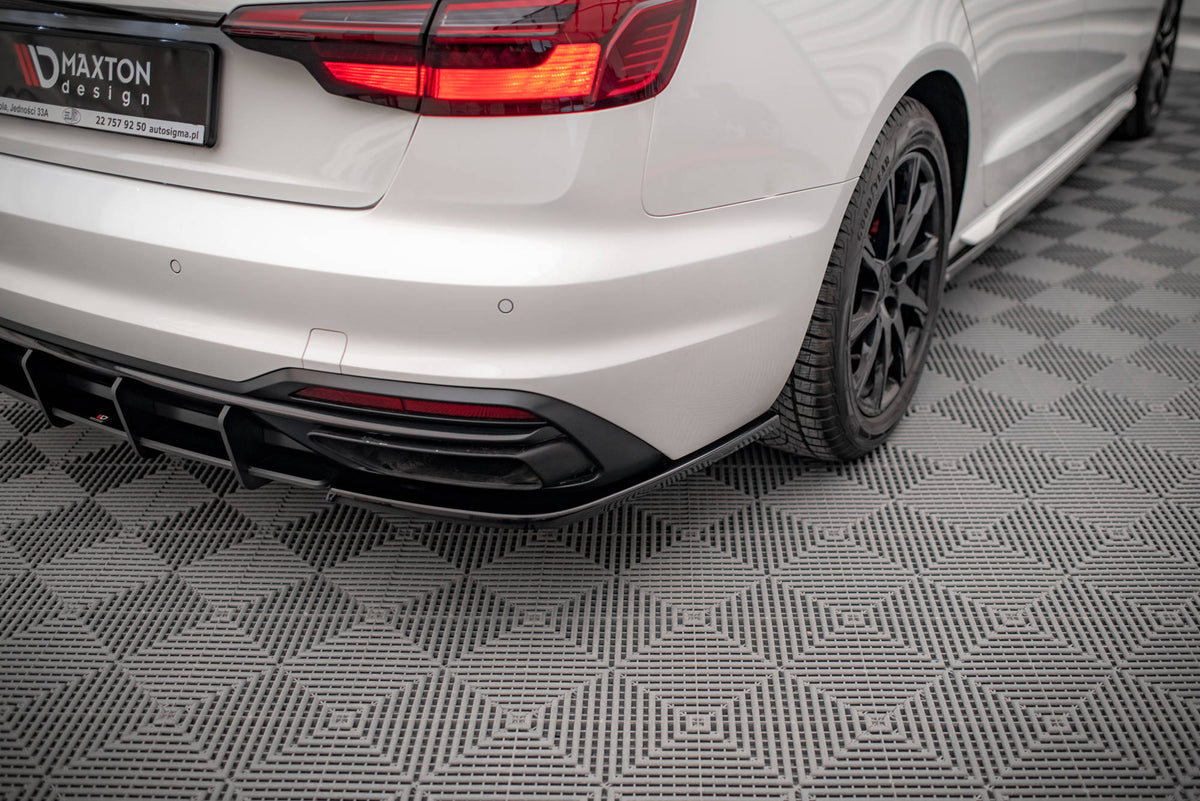 Maxton Design - Flaps Heckansatz Flaps Heckansatz für Audi A4 B9 Facelift - Aerowerk.
