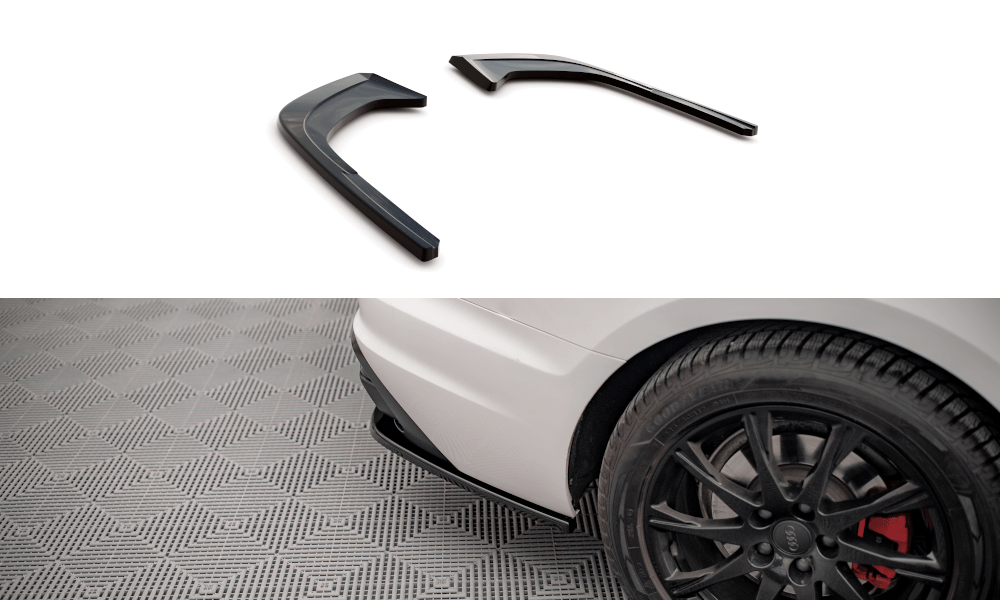 Maxton Design - Flaps Heckansatz Flaps Heckansatz für Audi A4 B9 Facelift - Aerowerk.