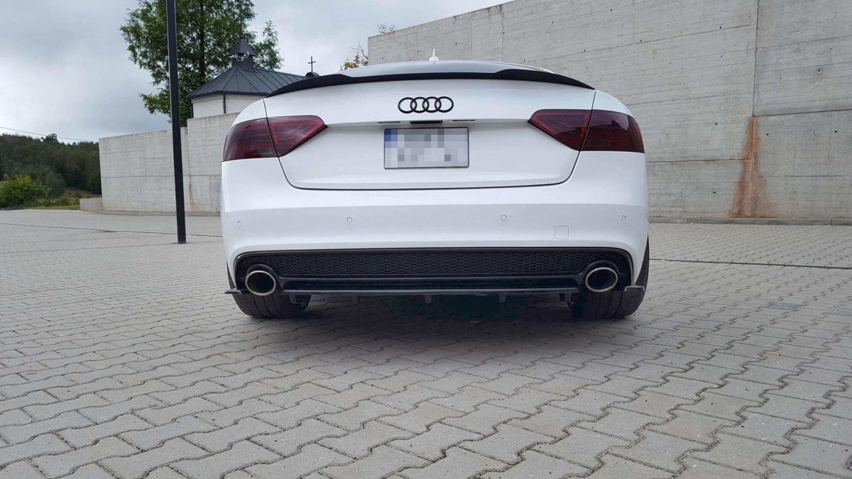 Maxton Design - Flaps Heckansatz Flaps Heckansatz für AUDI A5 S - LINE Facelift - Aerowerk.