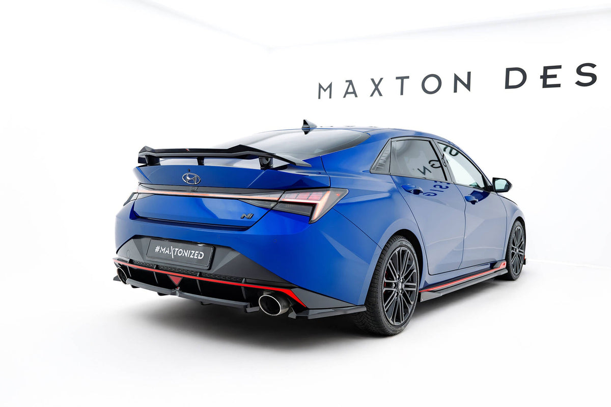 Maxton Design - Flaps Heckansatz Flaps Heckansatz für Hyundai Elantra N Mk7 - Aerowerk.