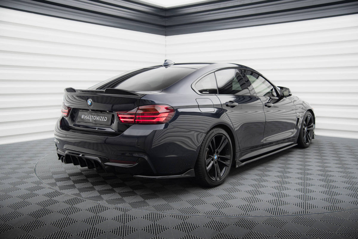 Maxton Design - Flaps Heckansatz V.1 Diffusor für BMW 4er Gran Coupe M - Paket F36 - Aerowerk.