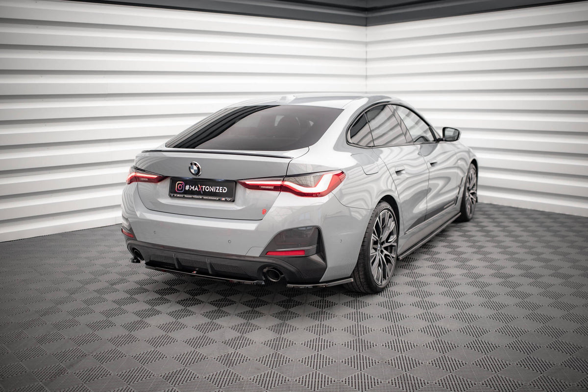 Maxton Design - Flaps Heckansatz V.1 Diffusor für BMW 4er Gran Coupe M - Paket G26 - Aerowerk.