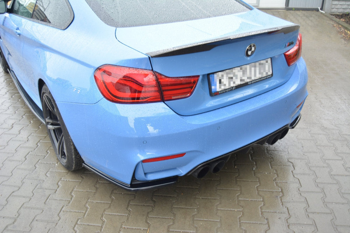 Maxton Design - Flaps Heckansatz V1 Diffusor für BMW M4 F82 - Aerowerk.