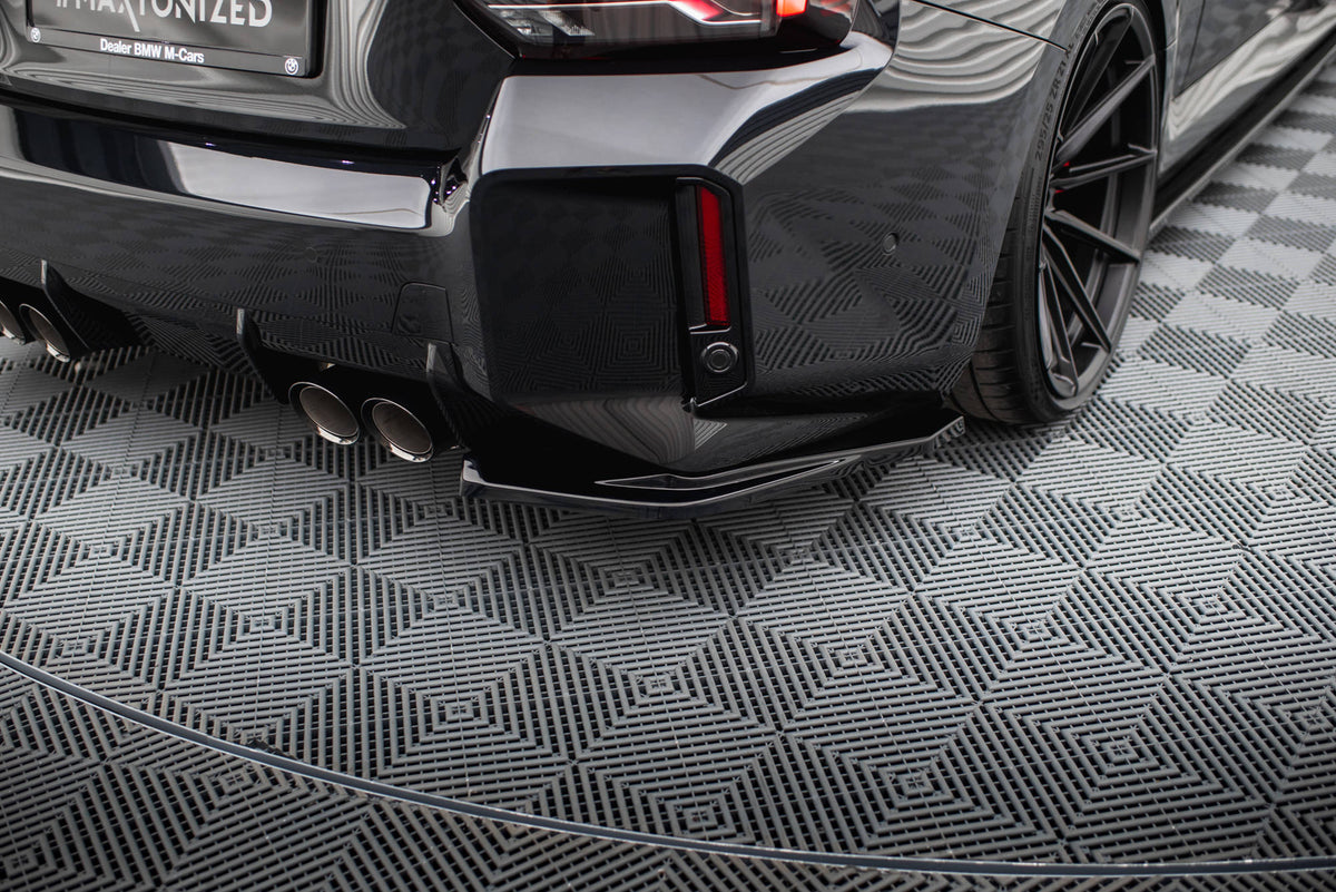 Maxton Design - Flaps Heckansatz V.1 (Für OEM Diffusor) für BMW M2 G87 - Aerowerk.