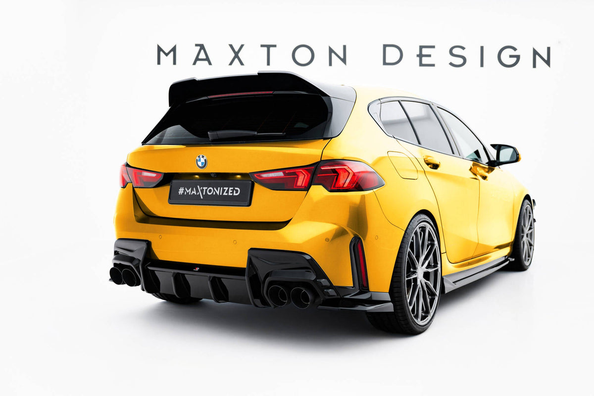 Maxton Design - Flaps Heckansatz V.2 Diffusor für BMW 1er M - Paket F70 - Aerowerk.