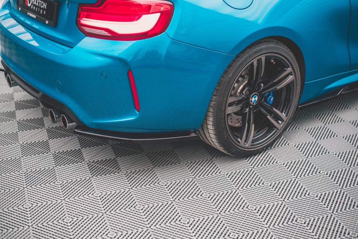 Maxton Design - Flaps Heckansatz V2 Diffusor für BMW M2 F87 - Aerowerk.