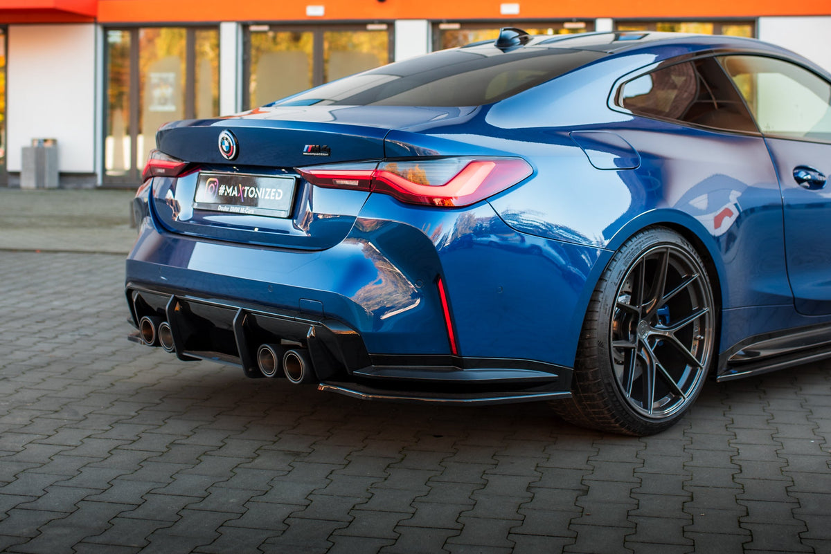 Maxton Design - Flaps Heckansatz V2 Diffusor für BMW M4 G82 / G82 Facelift - Aerowerk.