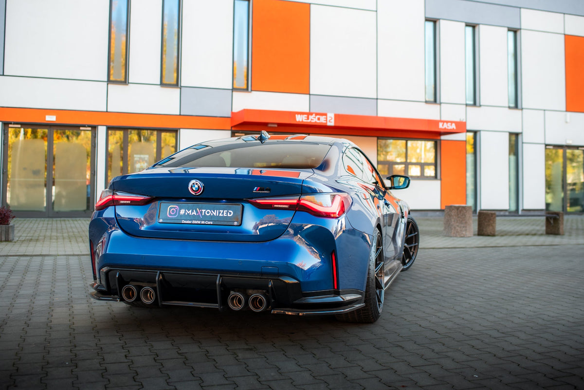 Maxton Design - Flaps Heckansatz V2 Diffusor für BMW M4 G82 / G82 Facelift - Aerowerk.