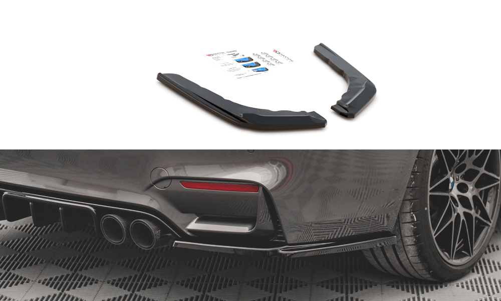Maxton Design - Flaps Heckansatz V3 Diffusor für BMW M4 F82 - Aerowerk.