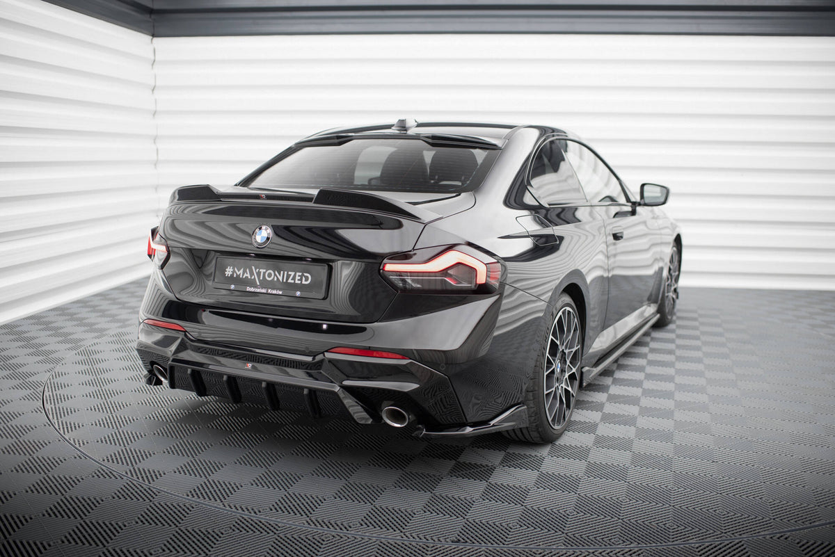 Maxton Design - Flaps Heckansatz V.4 Diffusor für BMW 2er G42 - Aerowerk.