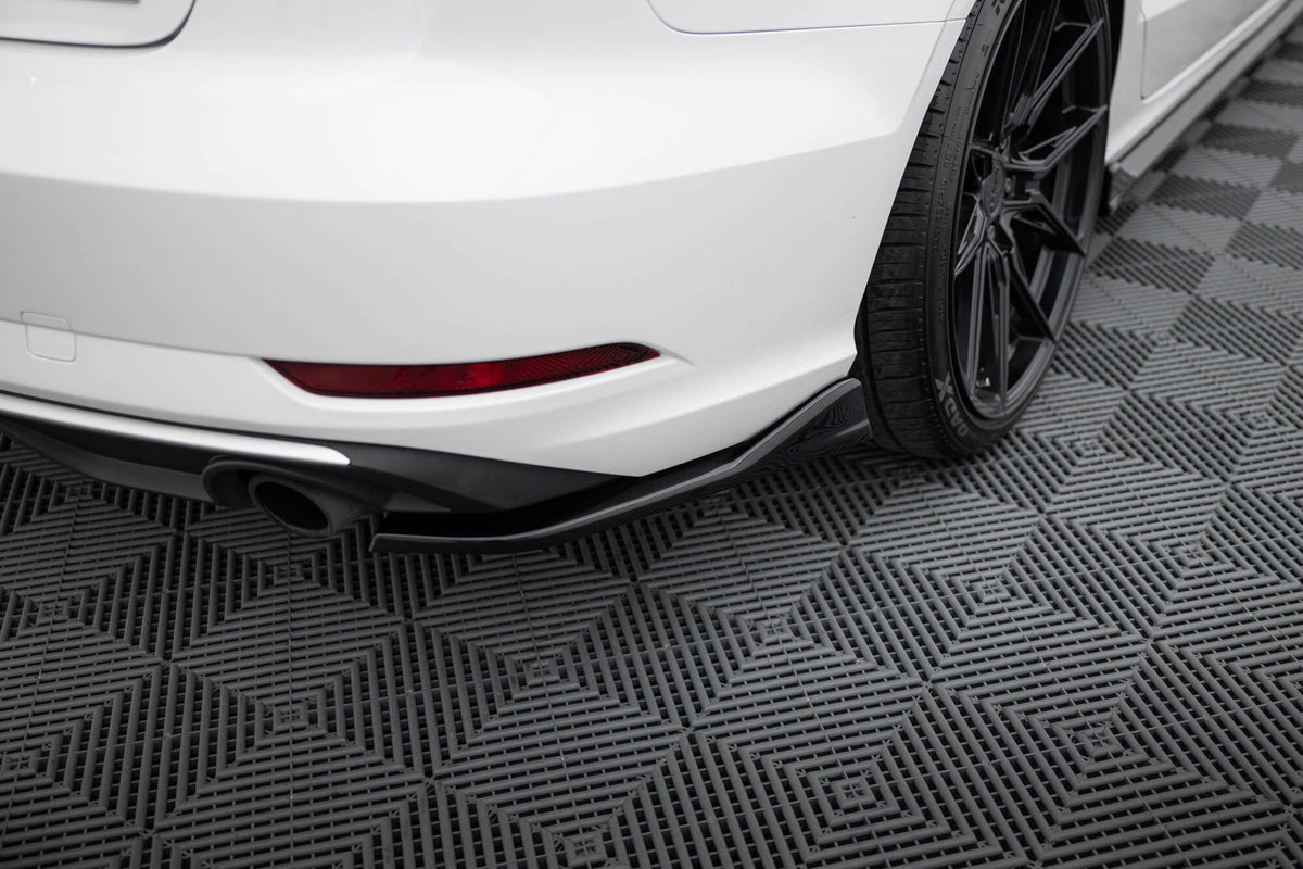 Maxton Design - Flaps V1 Heckansatz Flaps Heckansatz für Audi A3 Limousine 8V Facelift - Aerowerk.