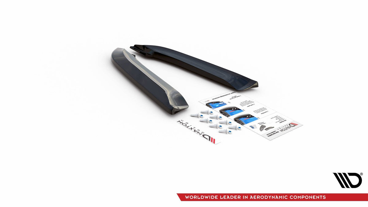 Maxton Design - Flaps V1 Heckansatz Flaps Heckansatz für Audi RS4 Limousine B7 - Aerowerk.