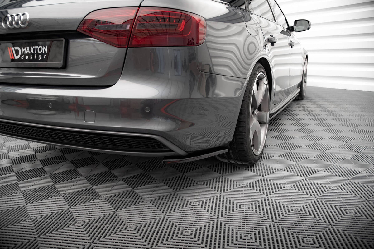 Maxton Design - Flaps V2 Heckansatz Flaps Heckansatz für Audi A4 S - Line Avant B8 Facelift - Aerowerk.