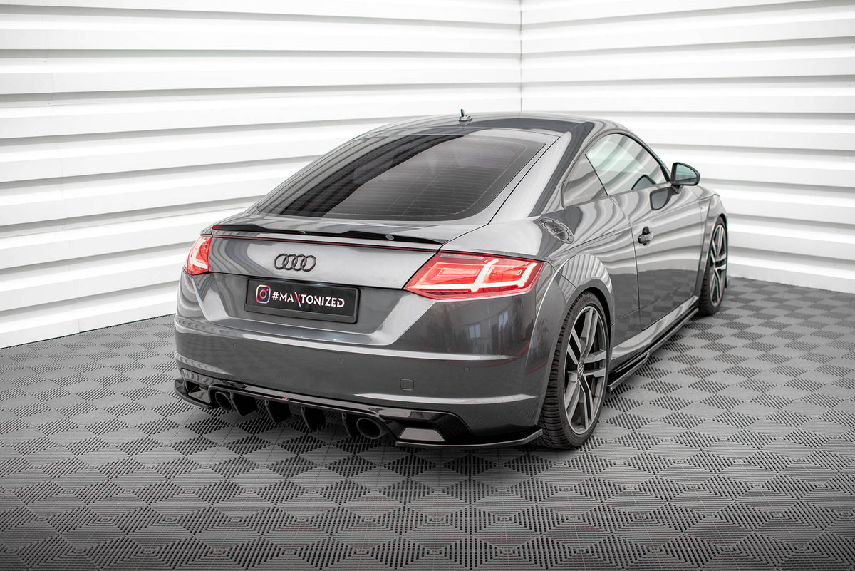 Maxton Design - Flaps V2 Heckansatz Flaps Heckansatz für Audi TT S - Line 8S - Aerowerk.