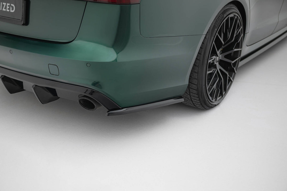 Maxton Design - Flaps V3 Heckansatz Flaps Heckansatz für Audi A6 S - line Avant C7 - Aerowerk.