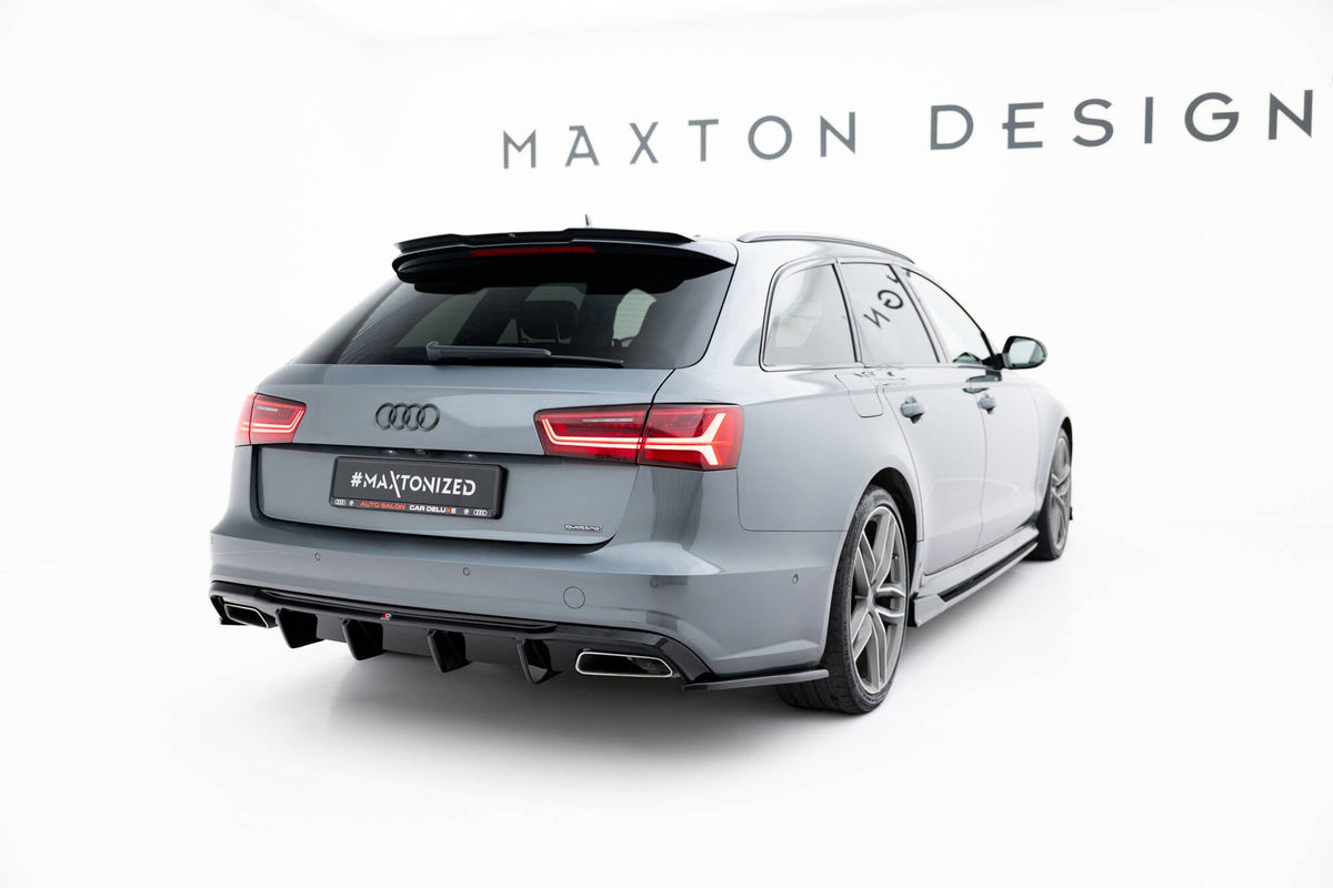Maxton Design - Flaps V3 Heckansatz Flaps Heckansatz für Audi S6 / A6 S - Line / A6 C7 FL - Aerowerk.