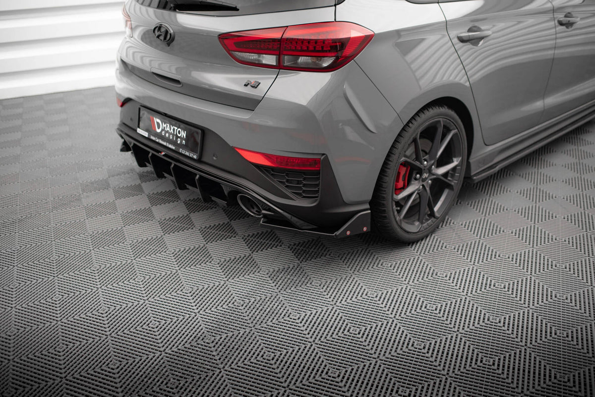 Maxton Design - Flaps V4 Heckansatz Flaps Heckansatz + Flaps für Hyundai I30 N Hatchback Mk3 Facelift - Aerowerk.