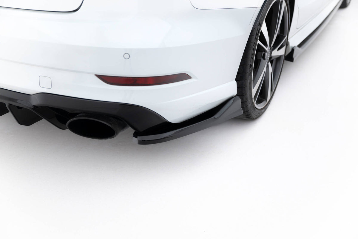 Maxton Design - Flaps V5 Heckansatz Flaps Heckansatz für Audi RS3 Limousine 8V Facelift - Aerowerk.